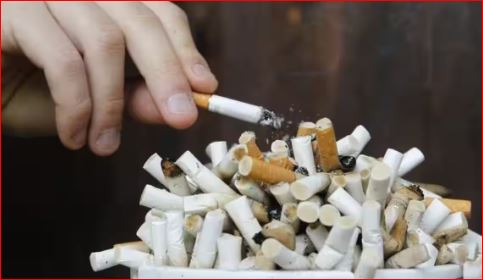 Cigarette ban in UK